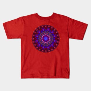 Mandala Magic - Daily Focus 4.9.2015 Hearts of Love Kids T-Shirt